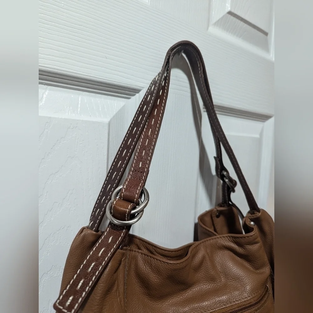 Nino Bossi Leather Hobo Bag